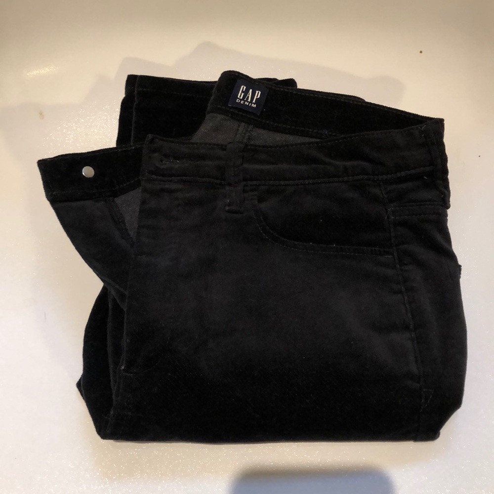 Black Velvet Gap Denim
